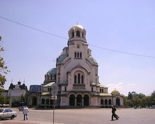 ソフィアの顔 アレクサンダル・ネフスキー寺院