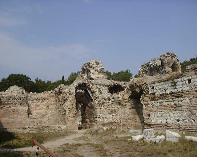 バルナのローマ浴場遺跡 