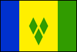セントビンセント及びグレナディーン諸島の国旗