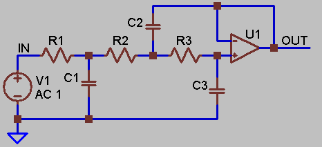 Active 3rd LPF (Geffe)