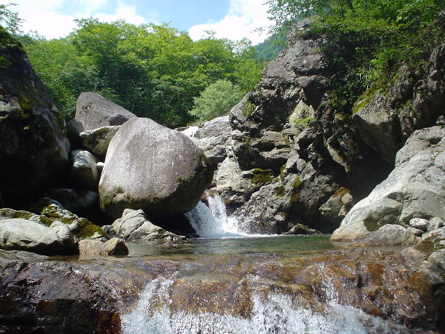 Mountain stream in Nagano