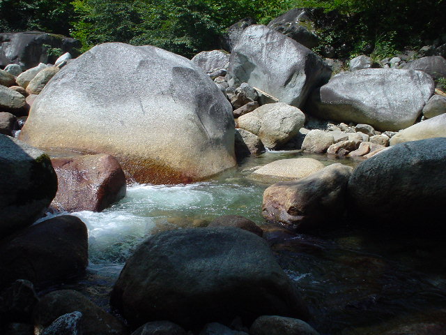 Mountain stream in Nagano