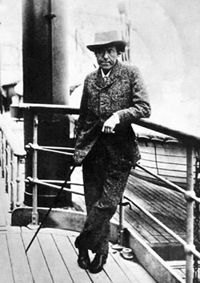 �j���[���[�N���烈�[���b�p�֌������D�ɂāi1911�N�j