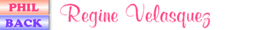 Regine Velasquez Map