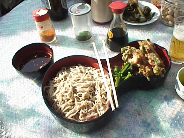 天ぷらそば