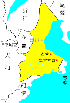イメージマップ伊勢地図