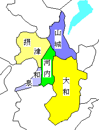 畿内地図