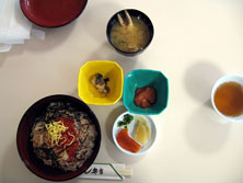 かにいくら丼
