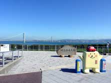 道の駅あわじからの風景