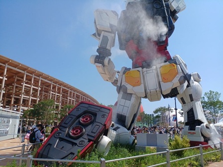 ガンダムの足の裏