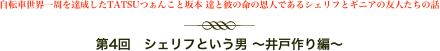 自転車世界一周を達成したTATSUつぁんこと坂本 達と彼の命の恩人であるシェリフとギニアの友人たちの話
￼
第4回　シェリフという男 〜井戸作り編〜