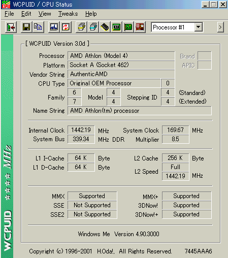 WCPUID DDR339