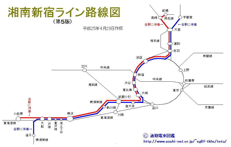 宇都宮 線 路線 図