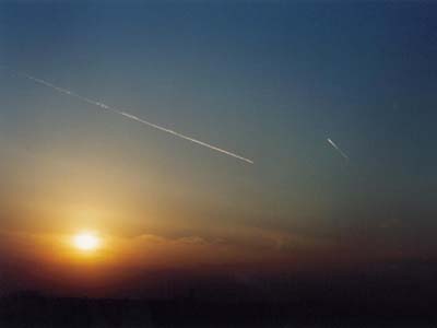 あれ?向こうから・・・