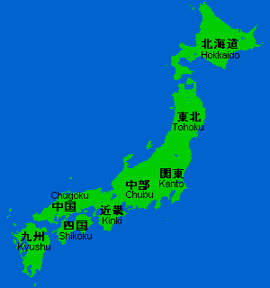 Map of Japen