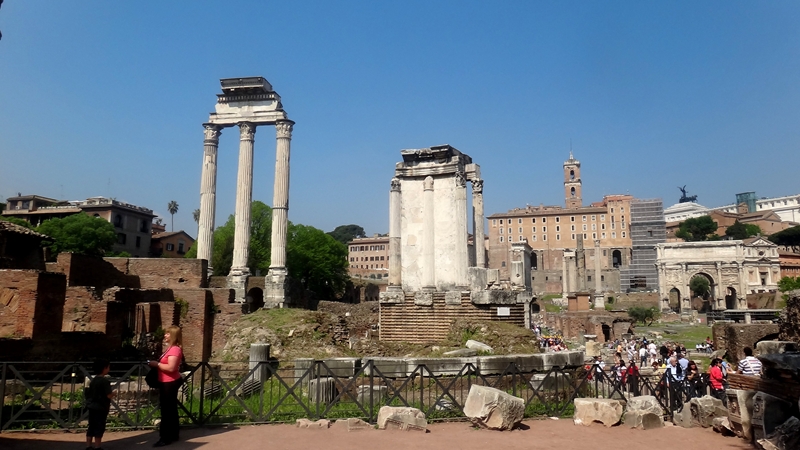 古代ローマの遺跡を巡る