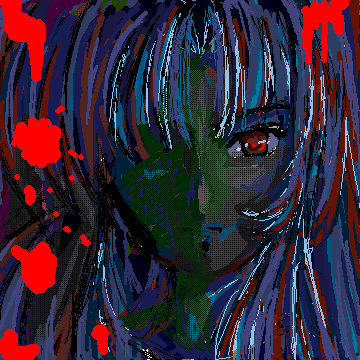 ̐߂B̊G͍ŏ_[NȖGɕ`ƂlĐ삵́BIȍiɂĂ͌\肭̂Ŗ