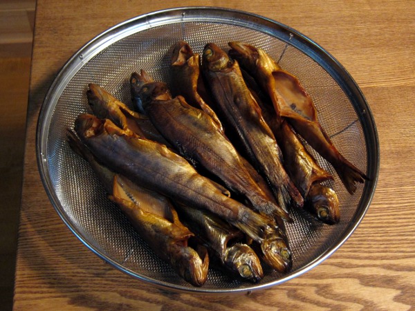 川魚の燻製