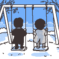 ブランコぶ〜らぶら♪