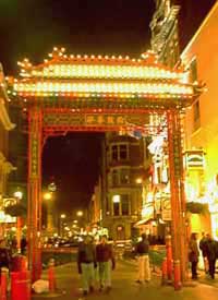 China town gate