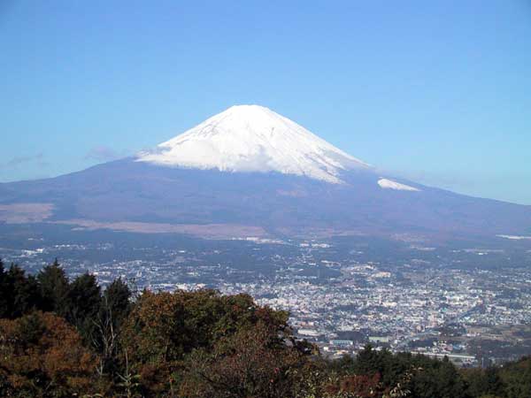 乙女トンネルからの富士