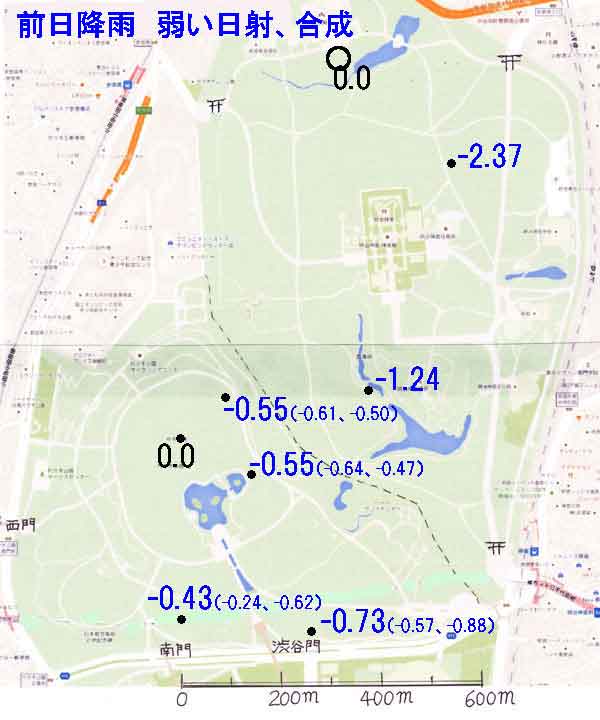 神宮降雨翌日、合成