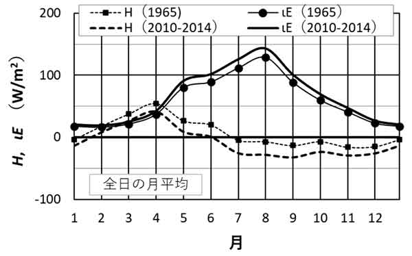 東京、全日50年前と比較