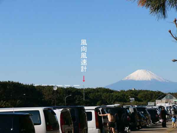 辻堂駐車場から