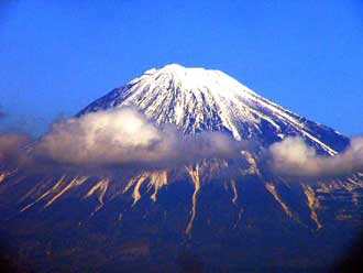 日本平から眺めた富士山
