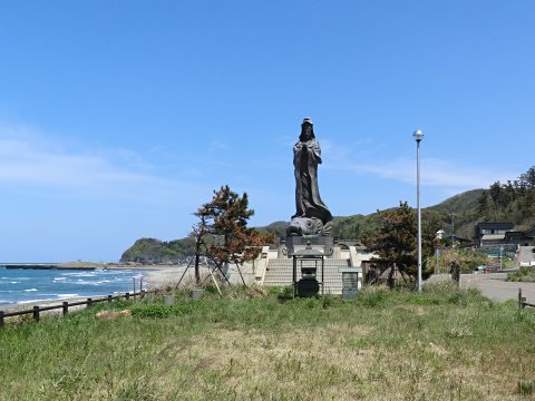 越後七浦観音遠景