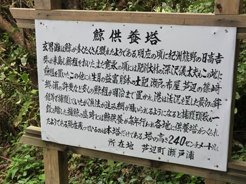 恵比須浦の鯨供養塔 解説