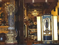 明栄寺（木阿弥陀如来立像・十一面観音菩薩立像）