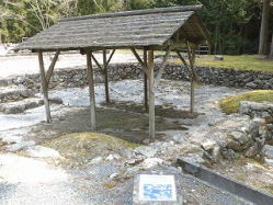 砂鉄洗い場