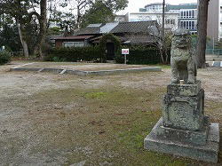 八坂神社「鷺の舞」舞台