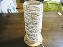 紙紐で作るランプシェード