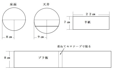 パーツの寸法図