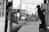 三俣駅にて（1983.3頃）