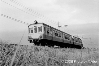 上泉ー赤坂駅間にて（1983.6頃）