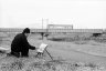 上泉ー赤坂駅間にて（1983.2下旬）