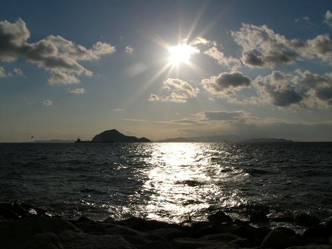 伊良湖岬にて