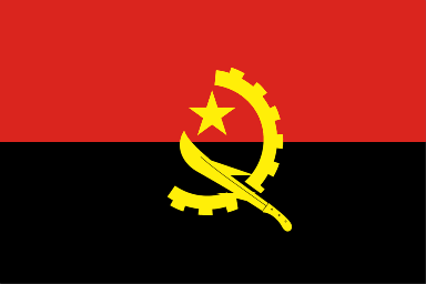 アンゴラの国旗 - 世界の国旗