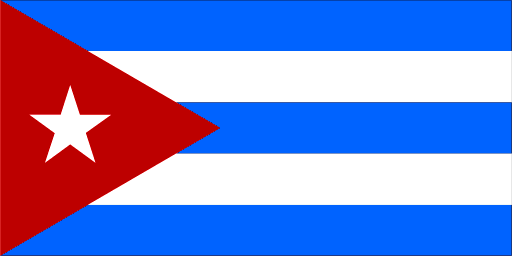キューバの国旗 世界の国旗