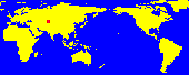 カザフスタンの地図