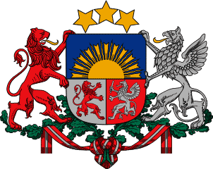 ラトビアの国旗 - 世界の国旗