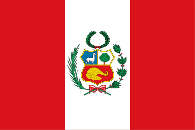 ペルーの国旗 世界の国旗