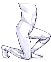 足の描き方2